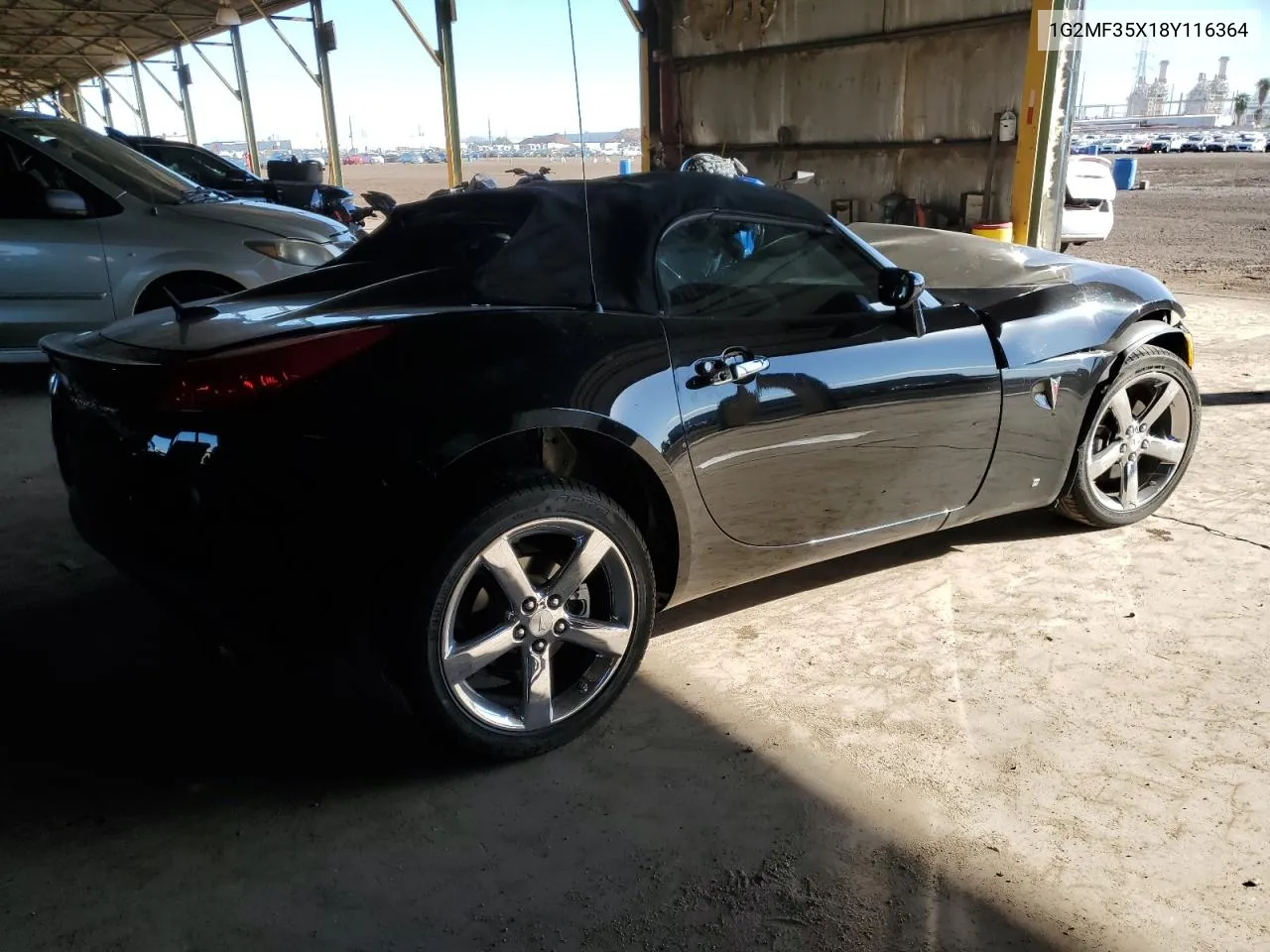 2008 Pontiac Solstice Gxp VIN: 1G2MF35X18Y116364 Lot: 76589494