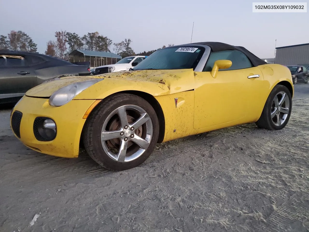 2008 Pontiac Solstice Gxp VIN: 1G2MG35X08Y109032 Lot: 76929574