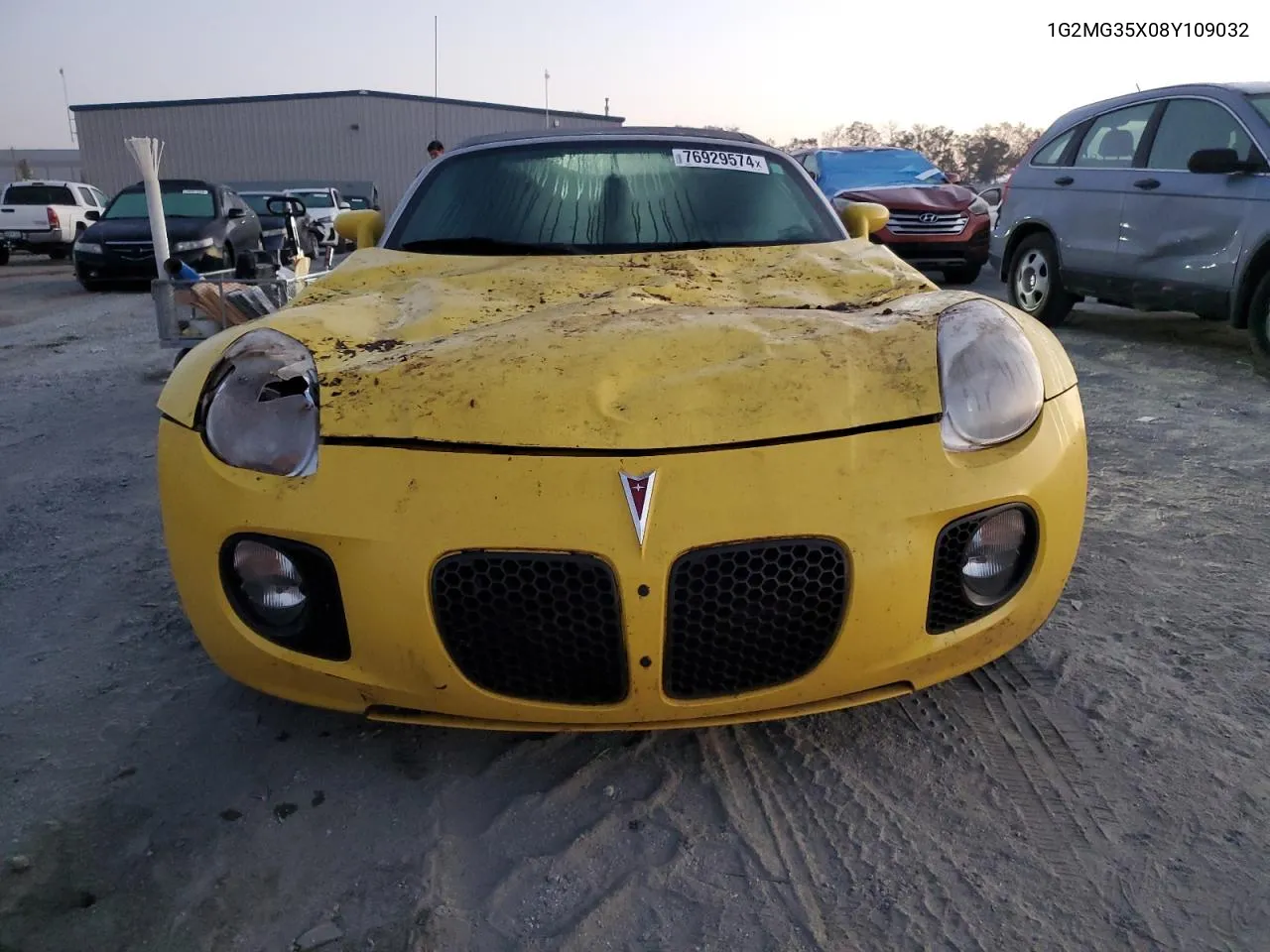 2008 Pontiac Solstice Gxp VIN: 1G2MG35X08Y109032 Lot: 76929574