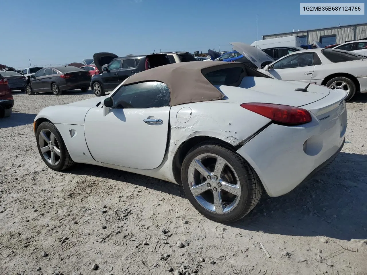 2008 Pontiac Solstice VIN: 1G2MB35B68Y124766 Lot: 77439474