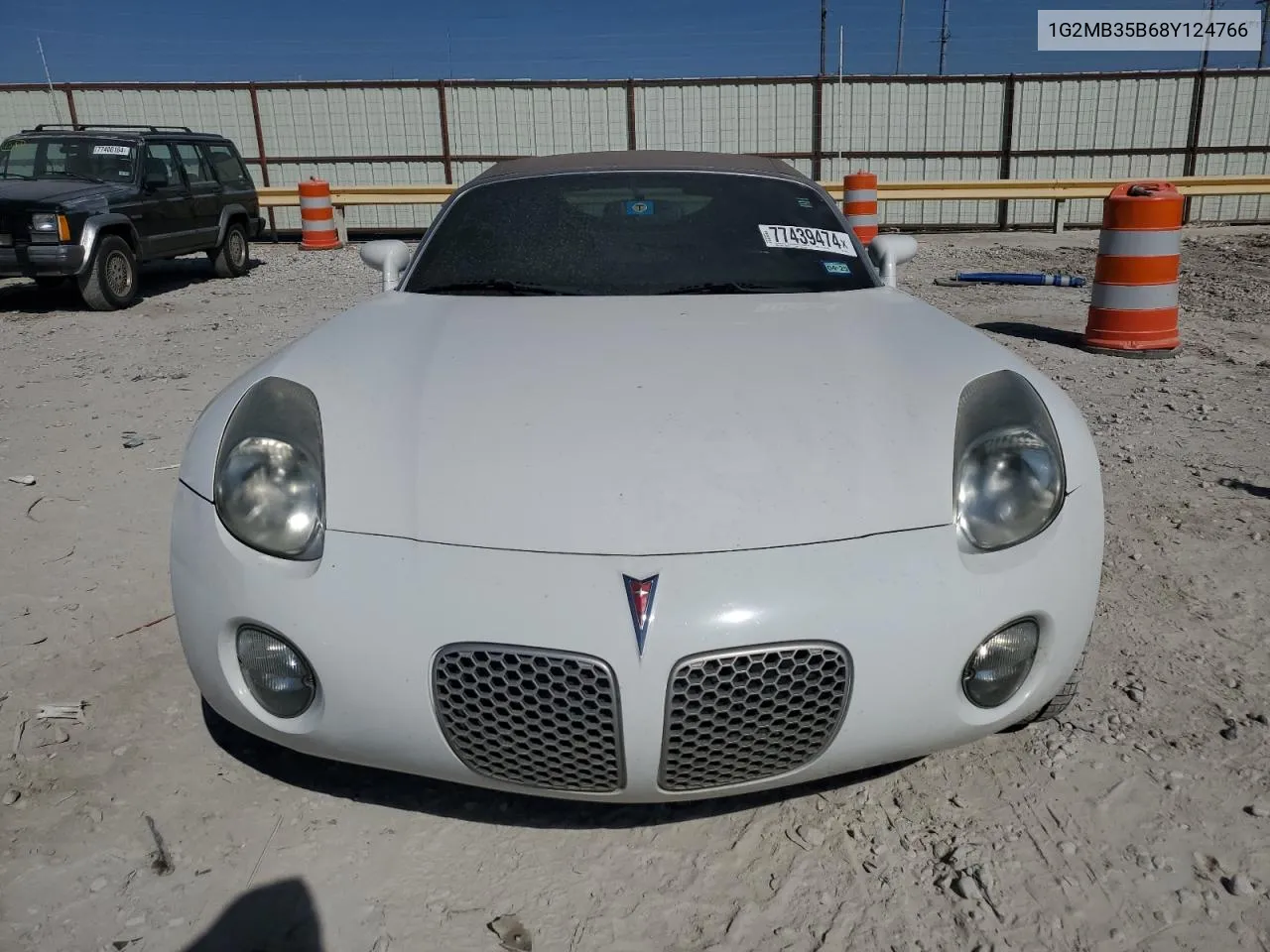 2008 Pontiac Solstice VIN: 1G2MB35B68Y124766 Lot: 77439474