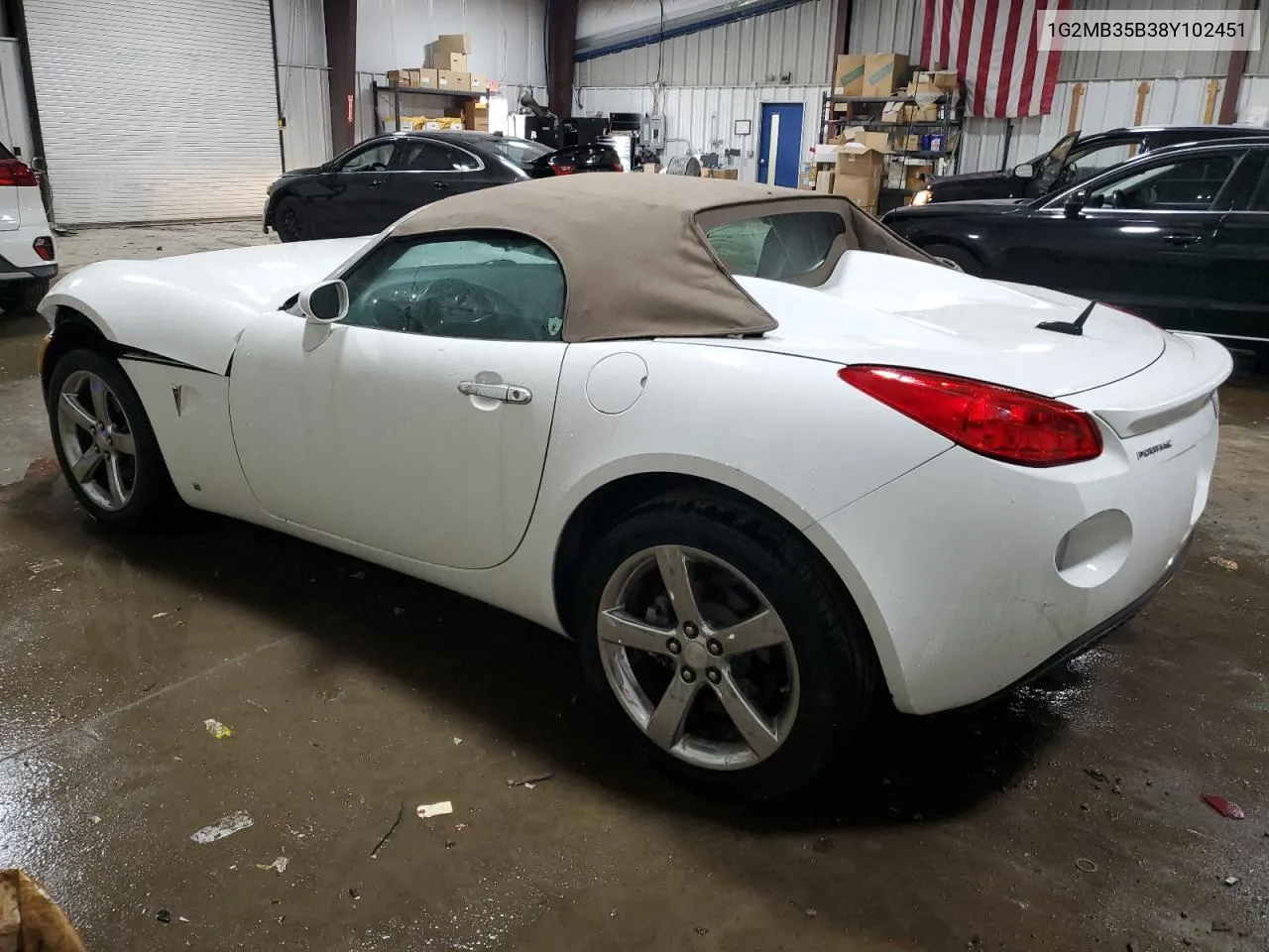 2008 Pontiac Solstice VIN: 1G2MB35B38Y102451 Lot: 78152464