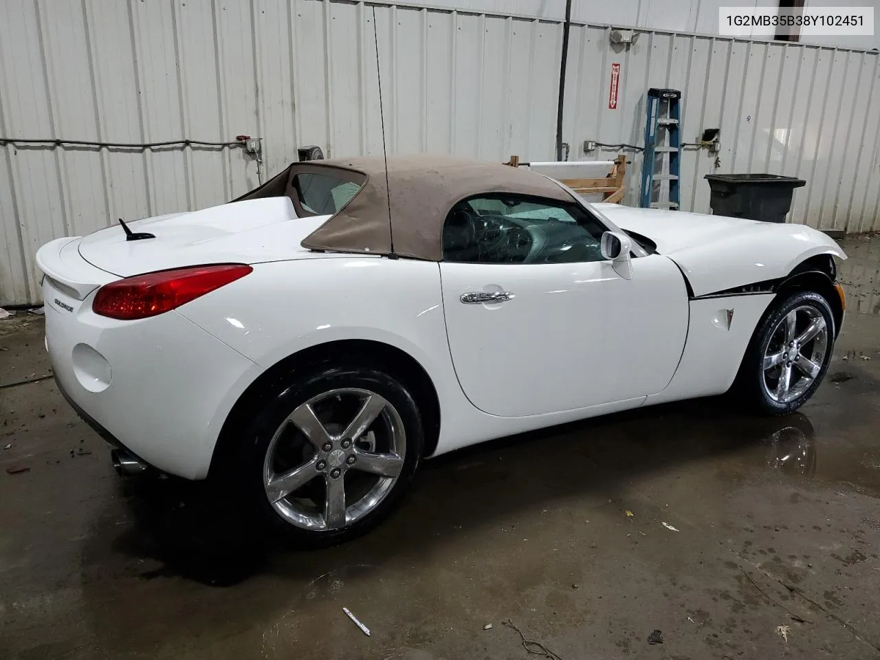 2008 Pontiac Solstice VIN: 1G2MB35B38Y102451 Lot: 78152464