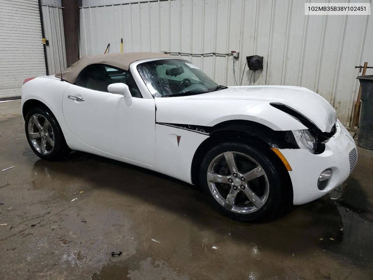 2008 Pontiac Solstice VIN: 1G2MB35B38Y102451 Lot: 78152464