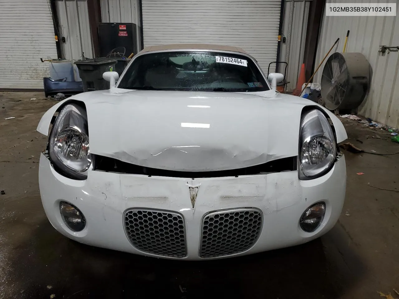 2008 Pontiac Solstice VIN: 1G2MB35B38Y102451 Lot: 78152464