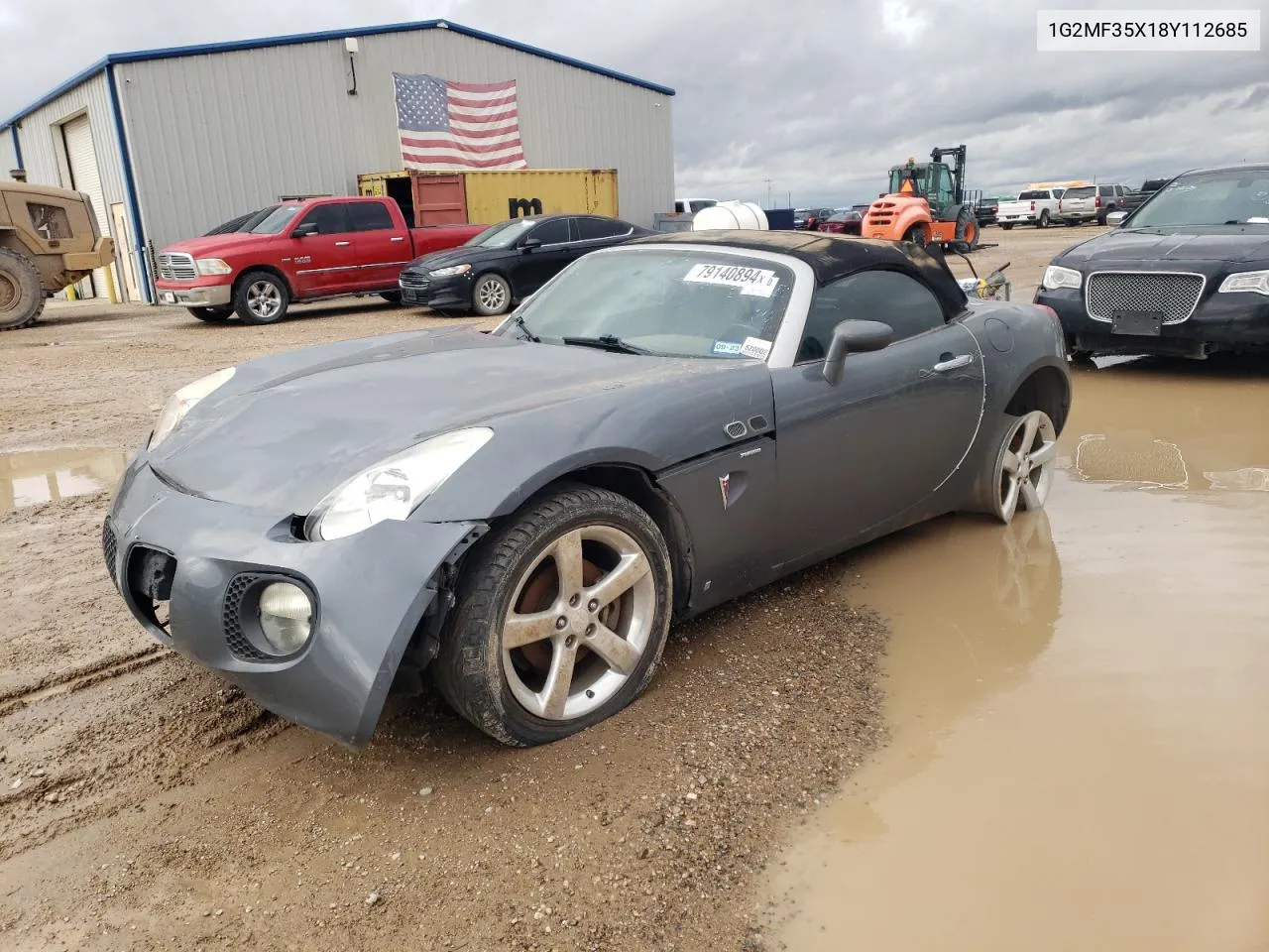 2008 Pontiac Solstice Gxp VIN: 1G2MF35X18Y112685 Lot: 79140894