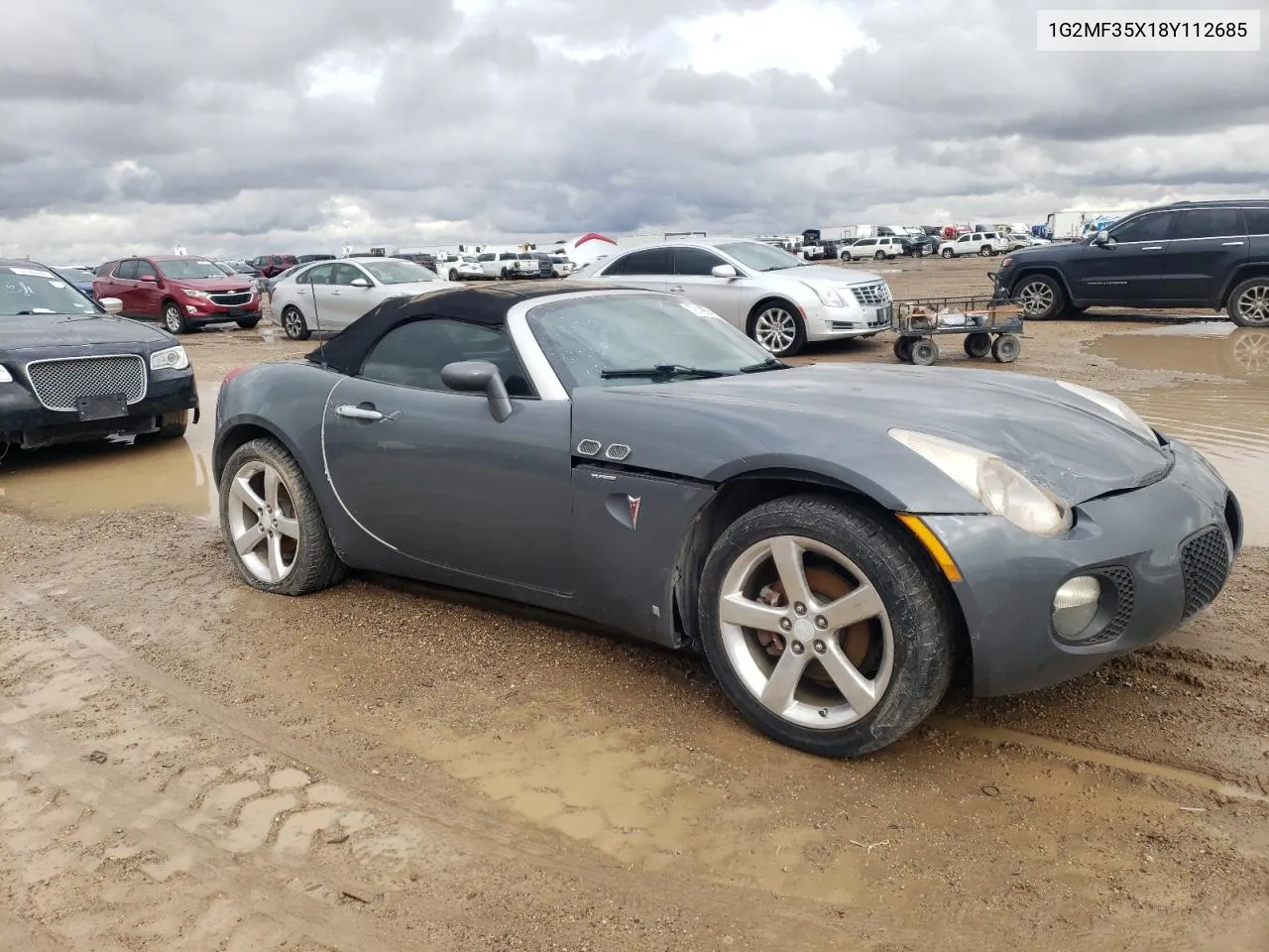 2008 Pontiac Solstice Gxp VIN: 1G2MF35X18Y112685 Lot: 79140894