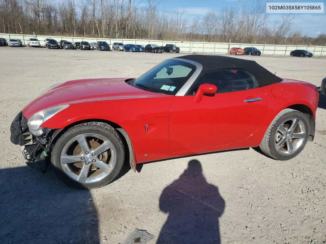 2008 Pontiac Solstice Gxp VIN: 1G2MG35X58Y105865 Lot: 79439024