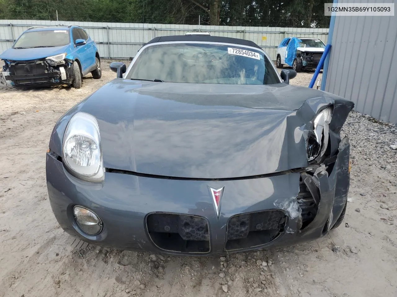 2009 Pontiac Solstice VIN: 1G2MN35B69Y105093 Lot: 72854034