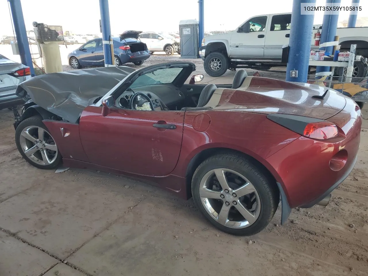 2009 Pontiac Solstice Gxp VIN: 1G2MT35X59Y105815 Lot: 74302574