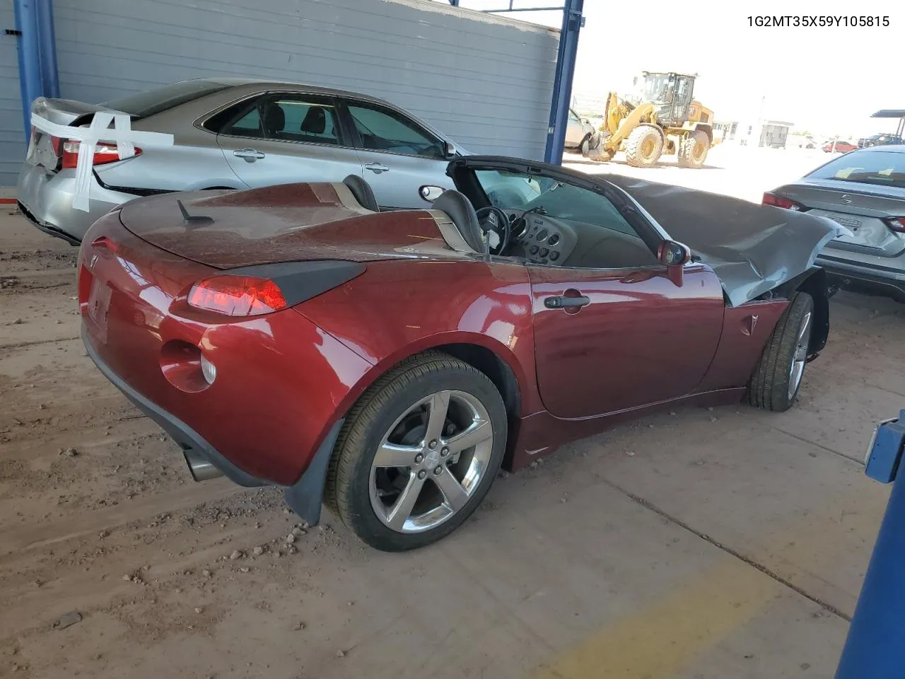 2009 Pontiac Solstice Gxp VIN: 1G2MT35X59Y105815 Lot: 74302574