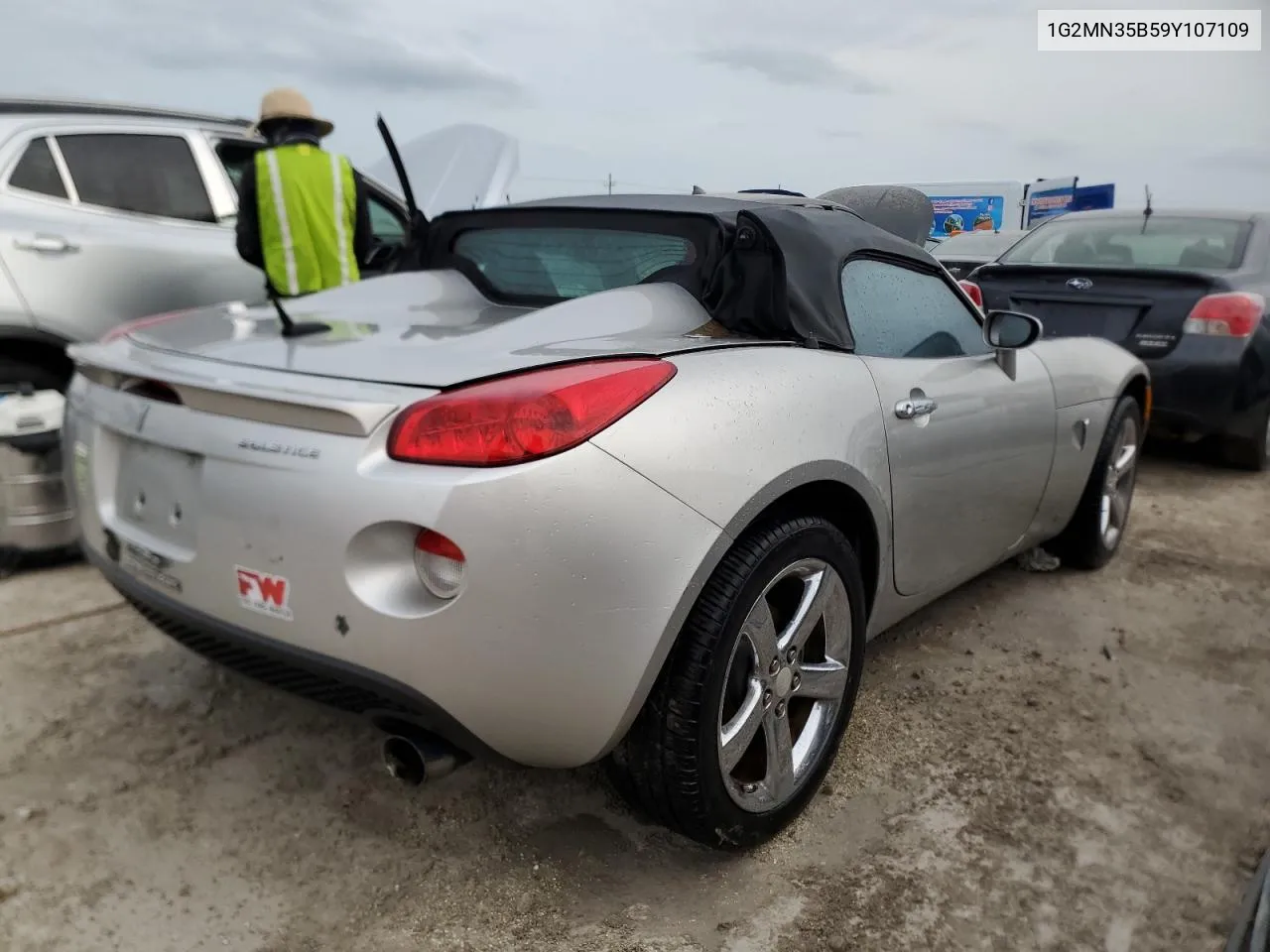 2009 Pontiac Solstice VIN: 1G2MN35B59Y107109 Lot: 76083734