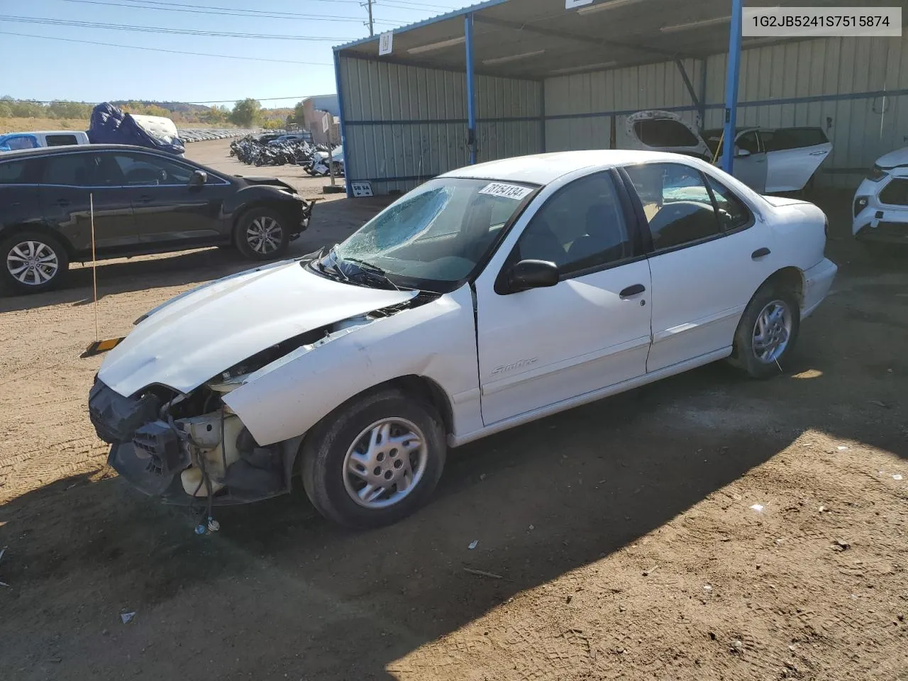 1995 Pontiac Sunfire Se VIN: 1G2JB5241S7515874 Lot: 78154134