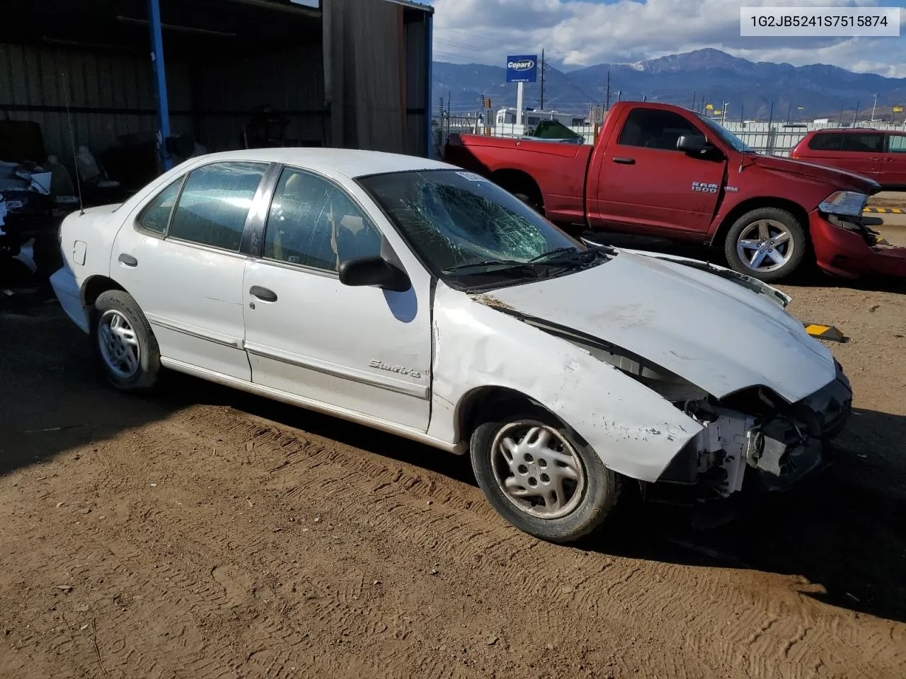 1995 Pontiac Sunfire Se VIN: 1G2JB5241S7515874 Lot: 78154134