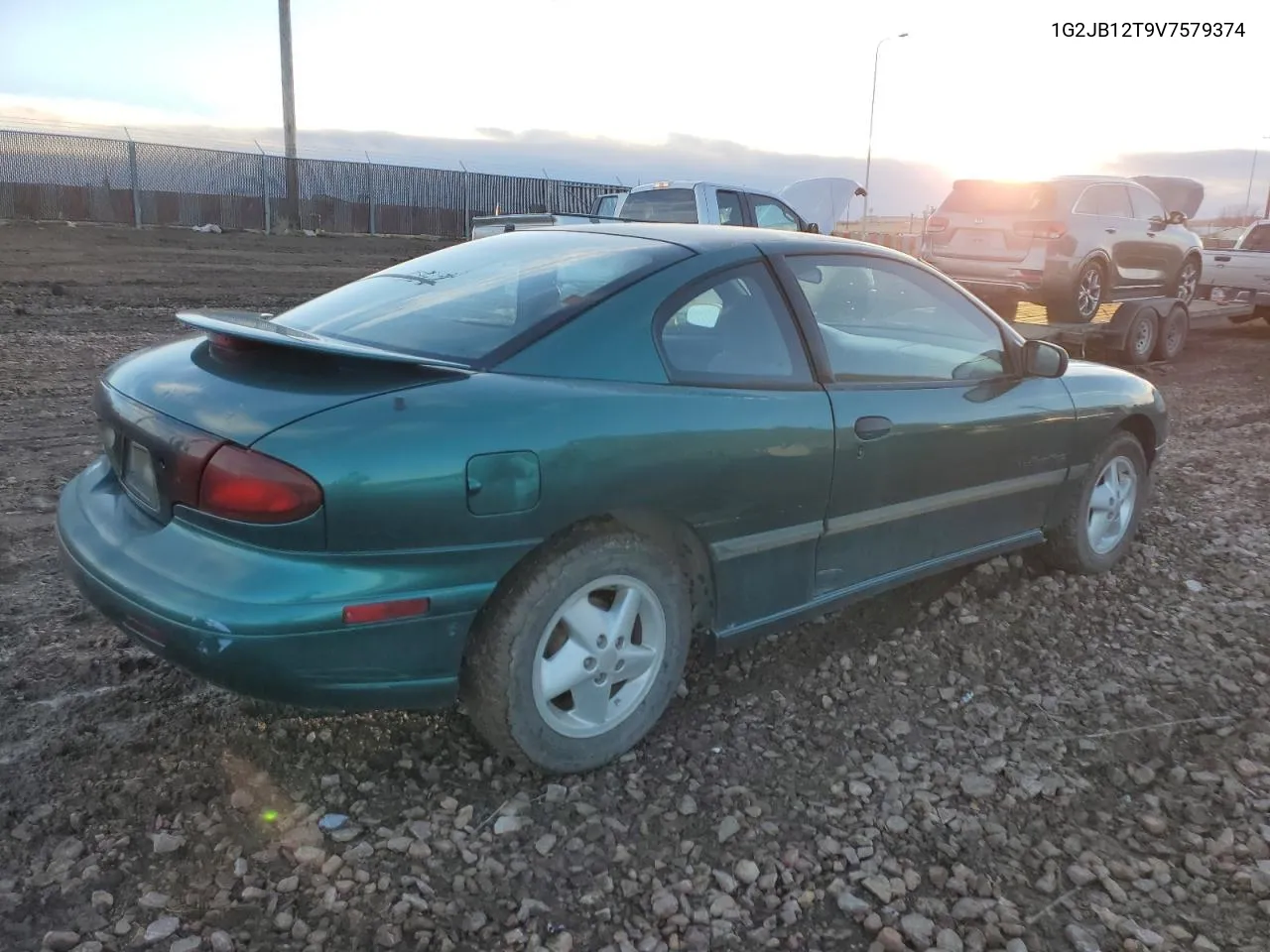 1997 Pontiac Sunfire Se VIN: 1G2JB12T9V7579374 Lot: 41468144