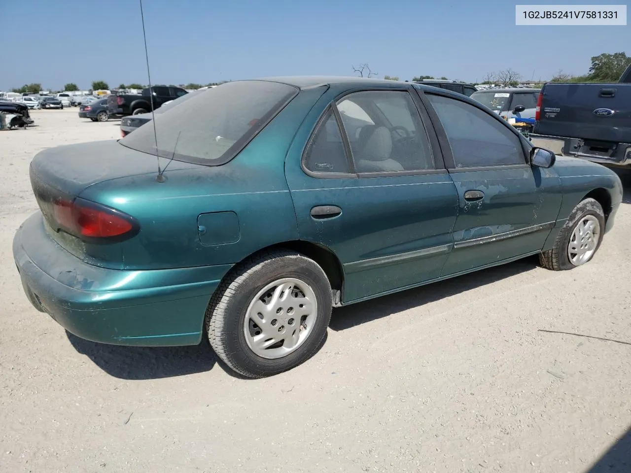 1997 Pontiac Sunfire Se VIN: 1G2JB5241V7581331 Lot: 75427944