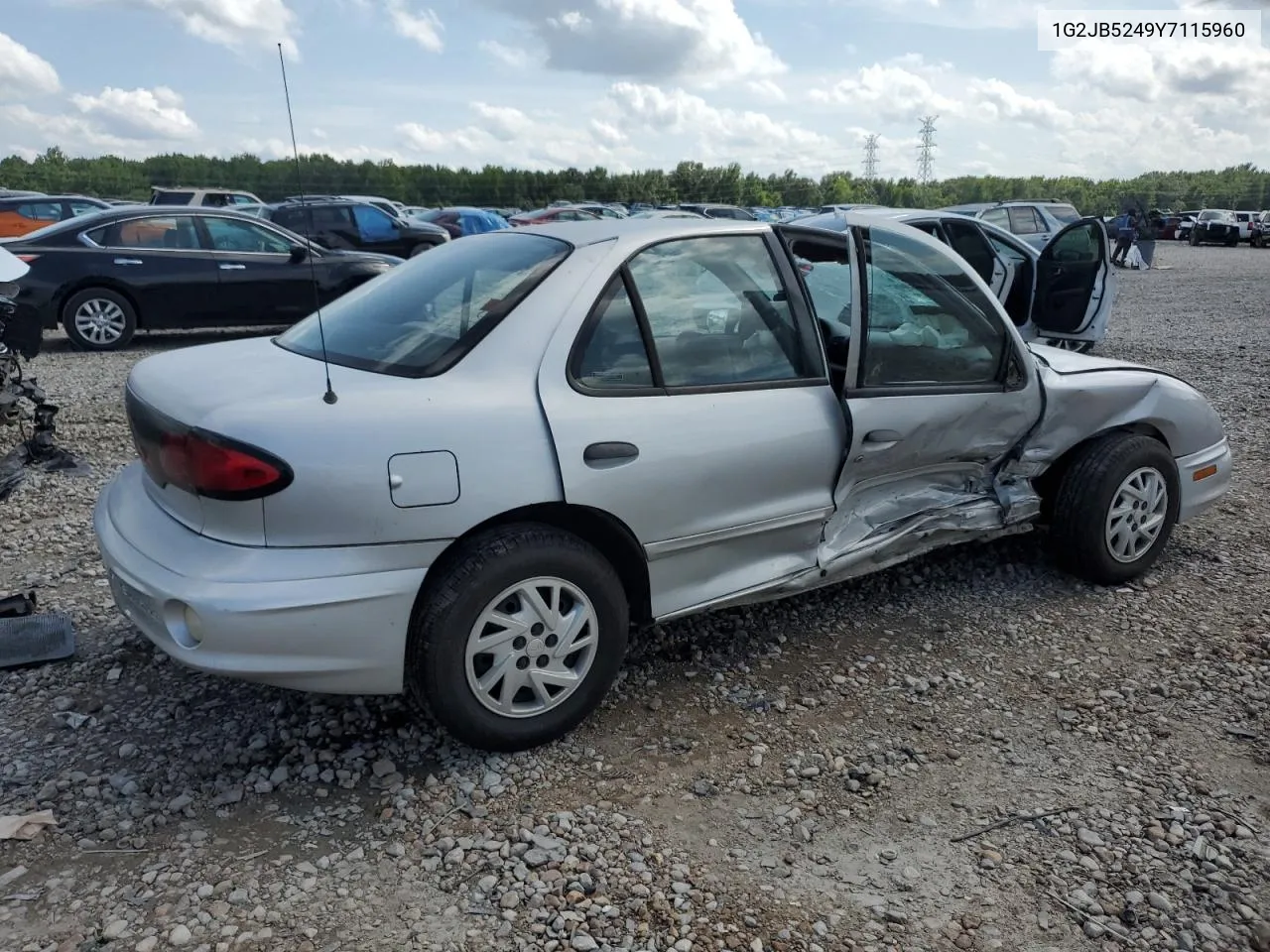 2000 Pontiac Sunfire Se VIN: 1G2JB5249Y7115960 Lot: 65038974