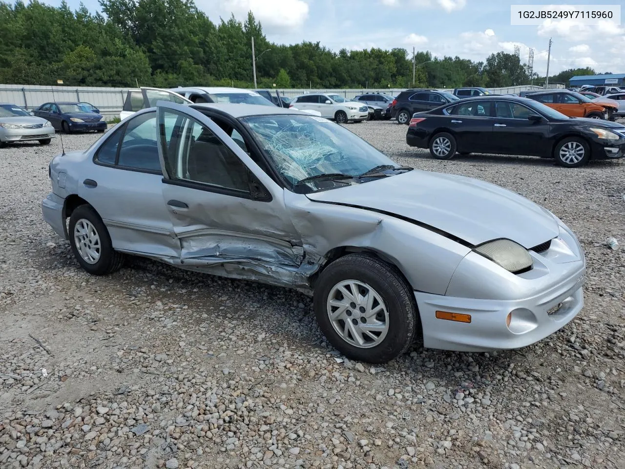 2000 Pontiac Sunfire Se VIN: 1G2JB5249Y7115960 Lot: 65038974