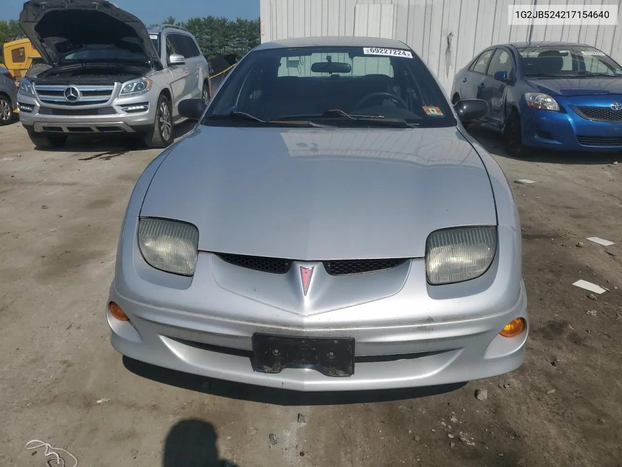 1G2JB524217154640 2001 Pontiac Sunfire Se