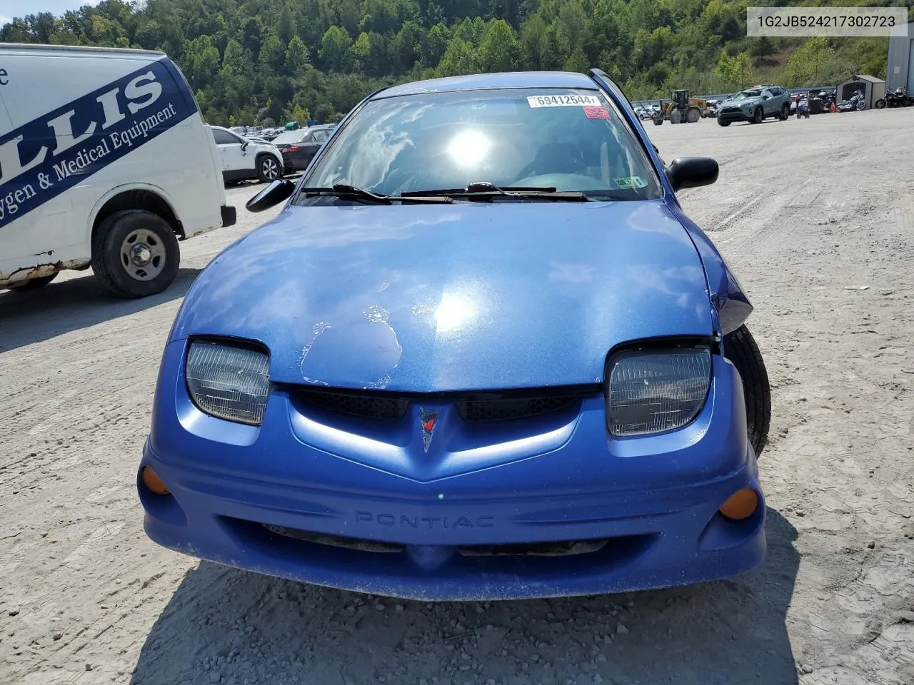 1G2JB524217302723 2001 Pontiac Sunfire Se