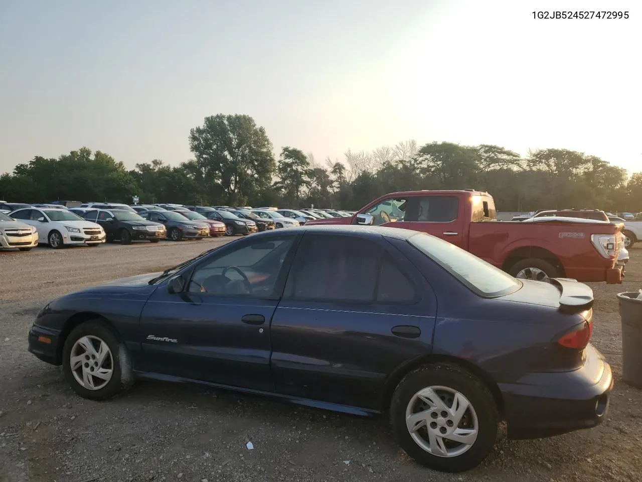 2002 Pontiac Sunfire Se VIN: 1G2JB524527472995 Lot: 63125134