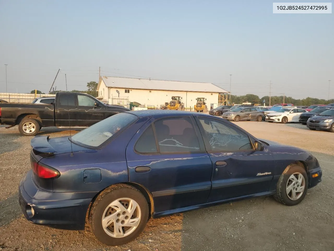 2002 Pontiac Sunfire Se VIN: 1G2JB524527472995 Lot: 63125134