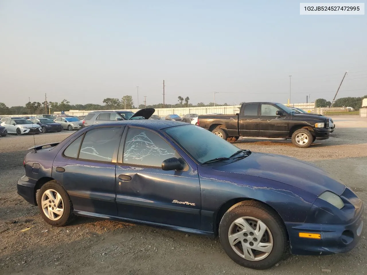 2002 Pontiac Sunfire Se VIN: 1G2JB524527472995 Lot: 63125134