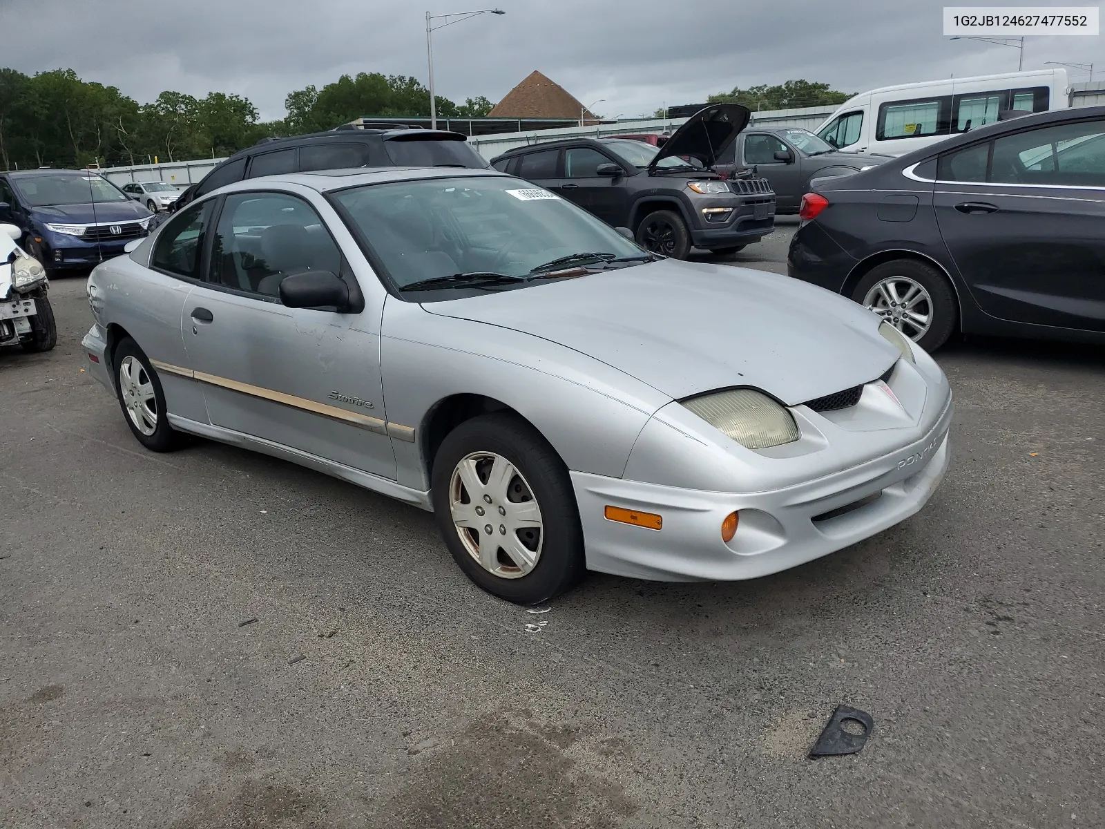 2002 Pontiac Sunfire Se VIN: 1G2JB124627477552 Lot: 66696524