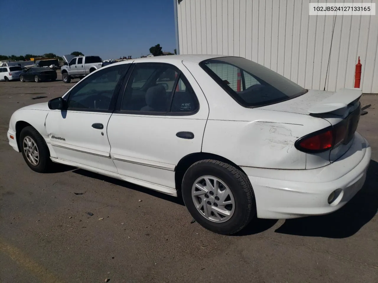 1G2JB524127133165 2002 Pontiac Sunfire Se