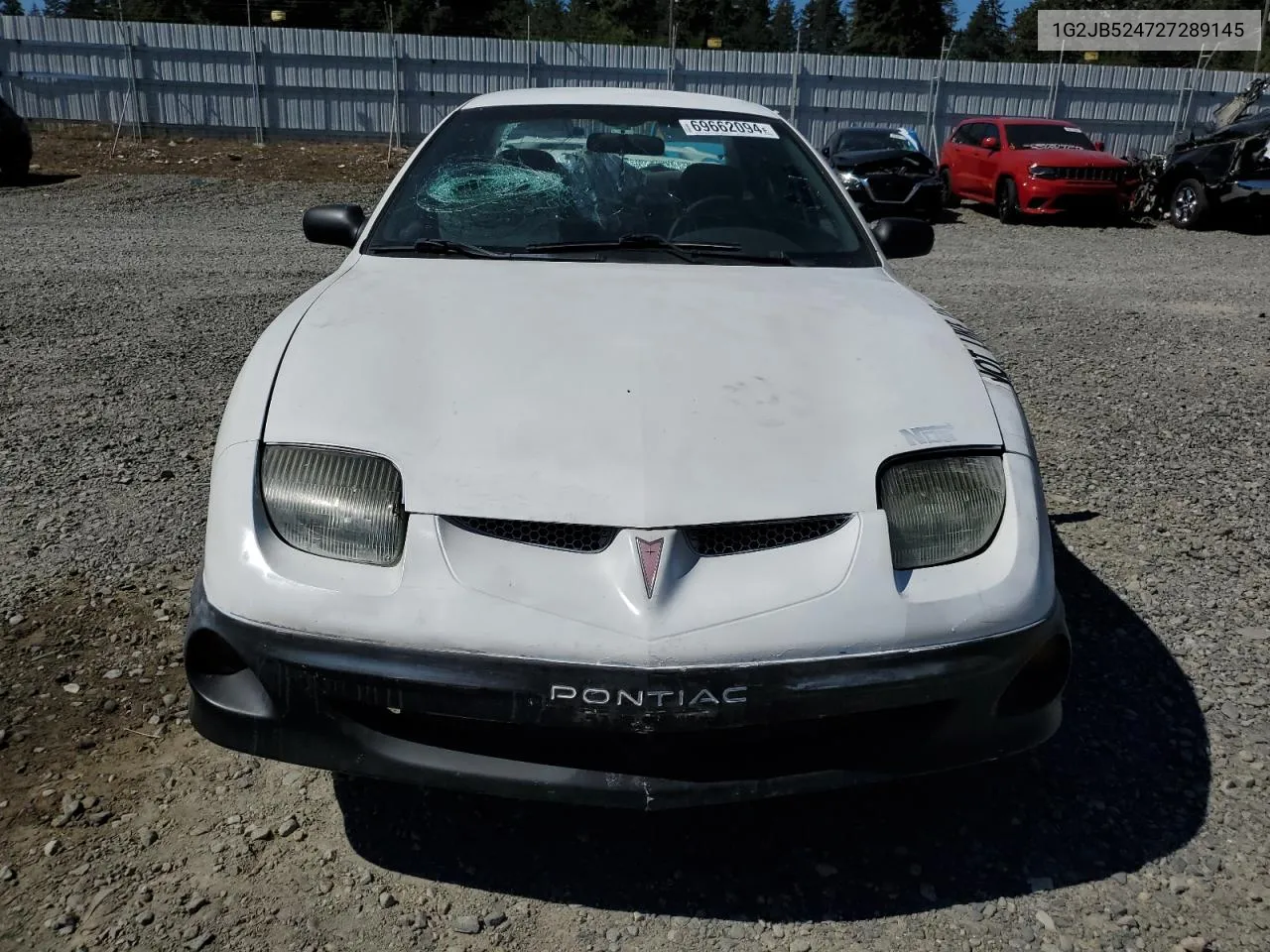 1G2JB524727289145 2002 Pontiac Sunfire Se