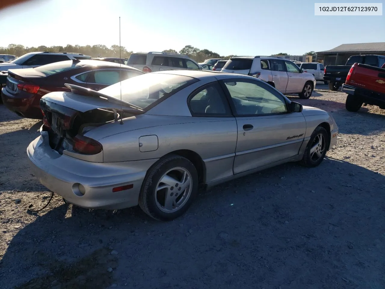 2002 Pontiac Sunfire Gt VIN: 1G2JD12T627123970 Lot: 73338004