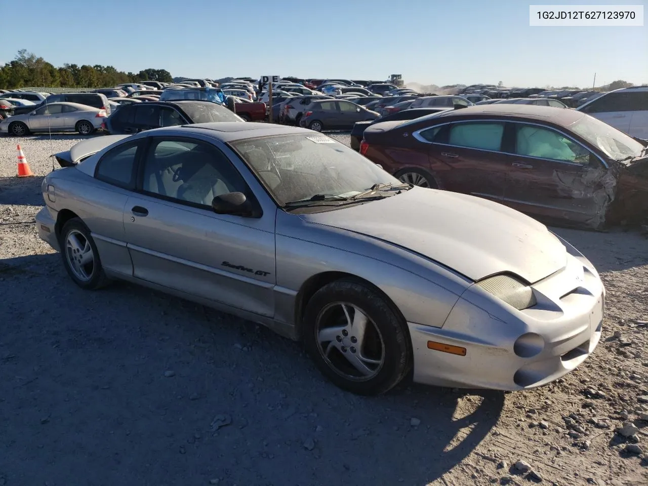 2002 Pontiac Sunfire Gt VIN: 1G2JD12T627123970 Lot: 73338004