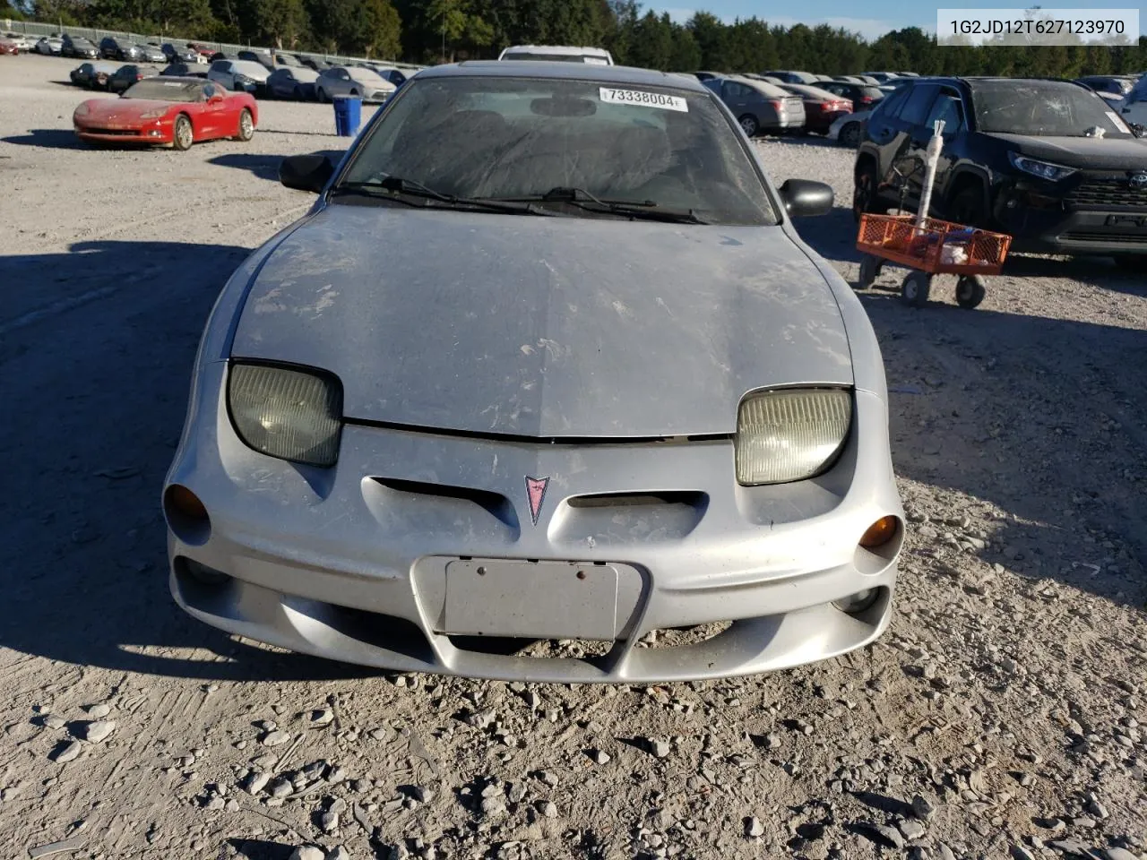 2002 Pontiac Sunfire Gt VIN: 1G2JD12T627123970 Lot: 73338004