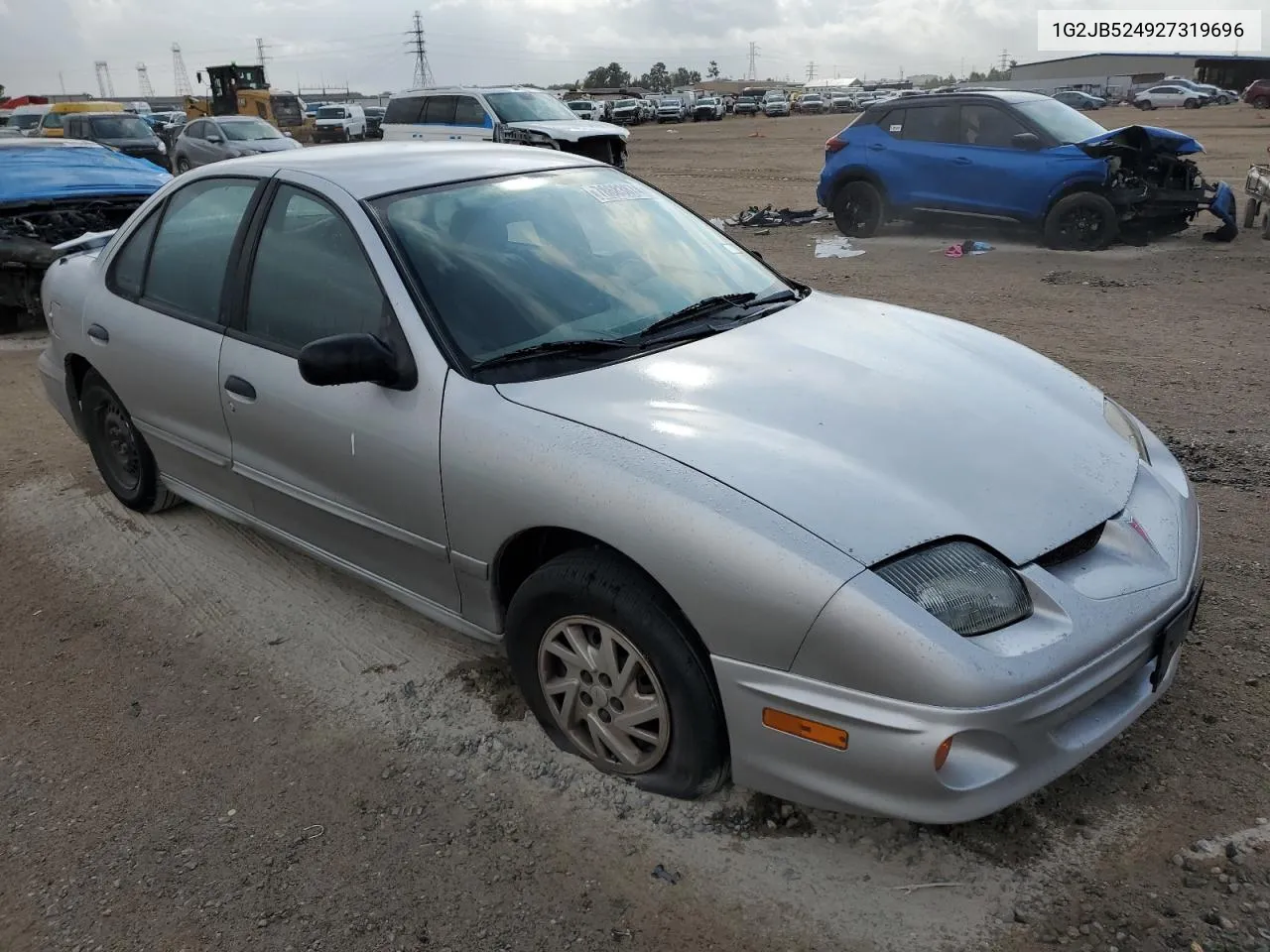 2002 Pontiac Sunfire Se VIN: 1G2JB524927319696 Lot: 78683874