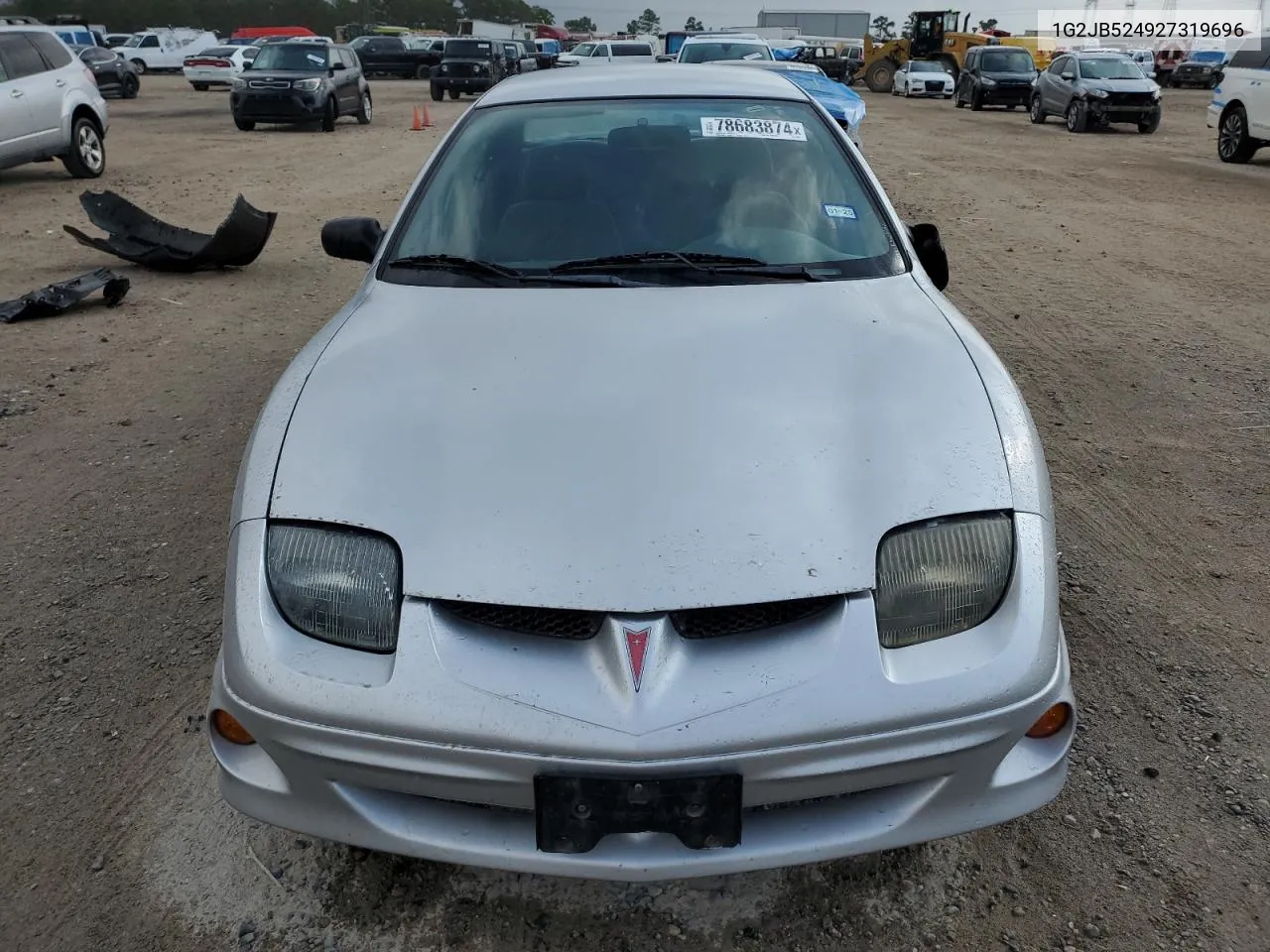 2002 Pontiac Sunfire Se VIN: 1G2JB524927319696 Lot: 78683874