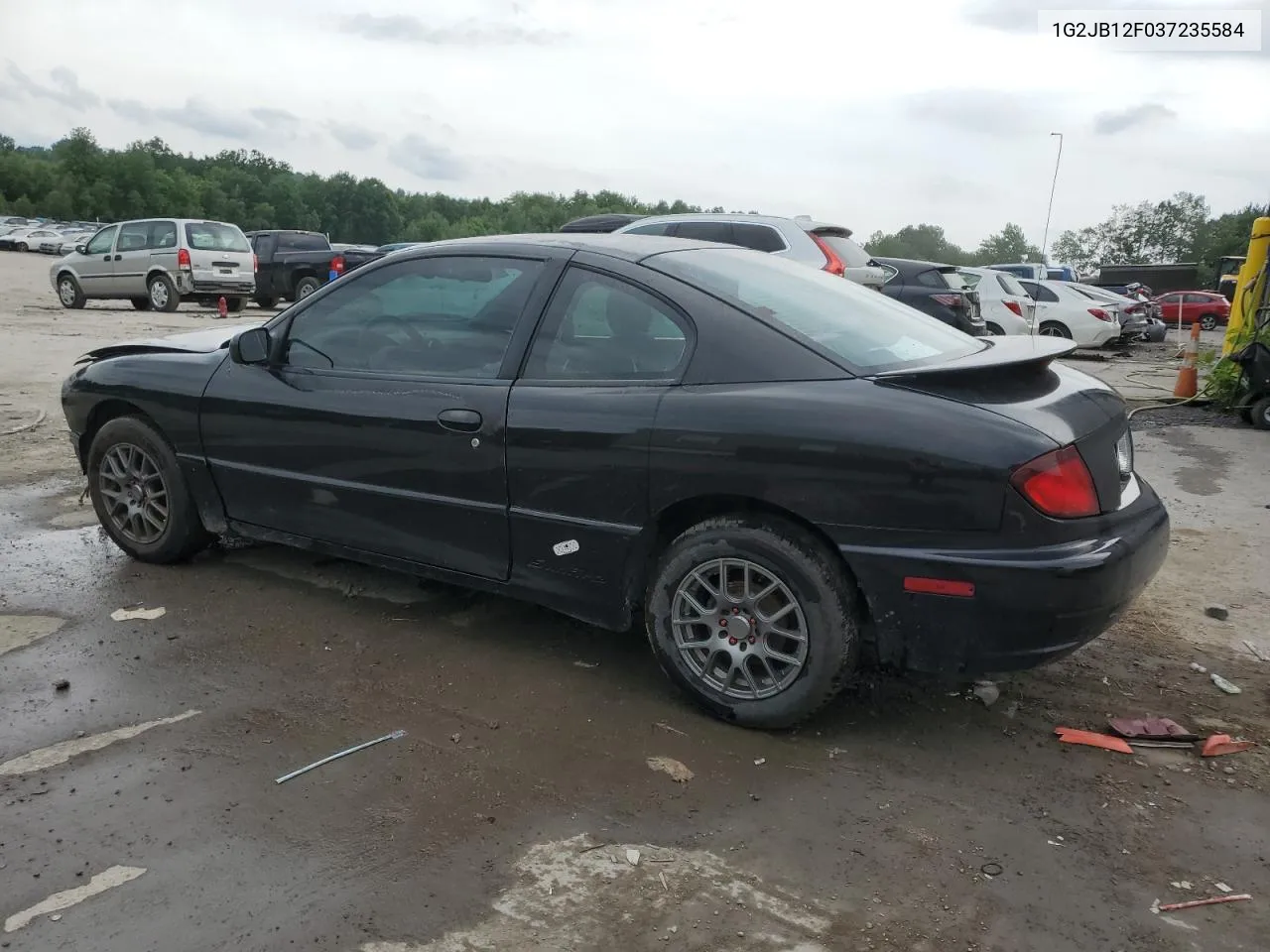 2003 Pontiac Sunfire VIN: 1G2JB12F037235584 Lot: 57395944