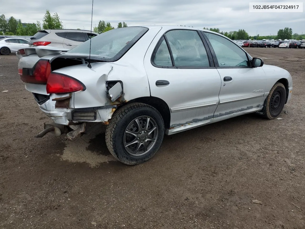 2004 Pontiac Sunfire Sl VIN: 1G2JB54F047324917 Lot: 56323934