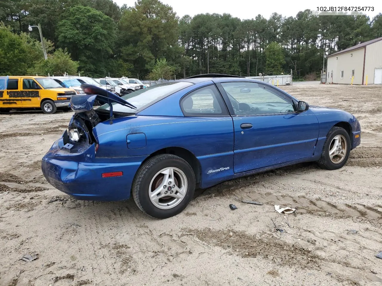 2004 Pontiac Sunfire VIN: 1G2JB12F847254773 Lot: 73132054