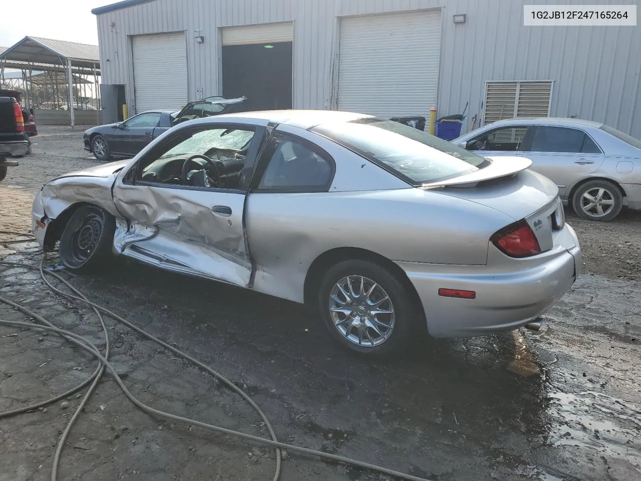 2004 Pontiac Sunfire VIN: 1G2JB12F247165264 Lot: 77872304