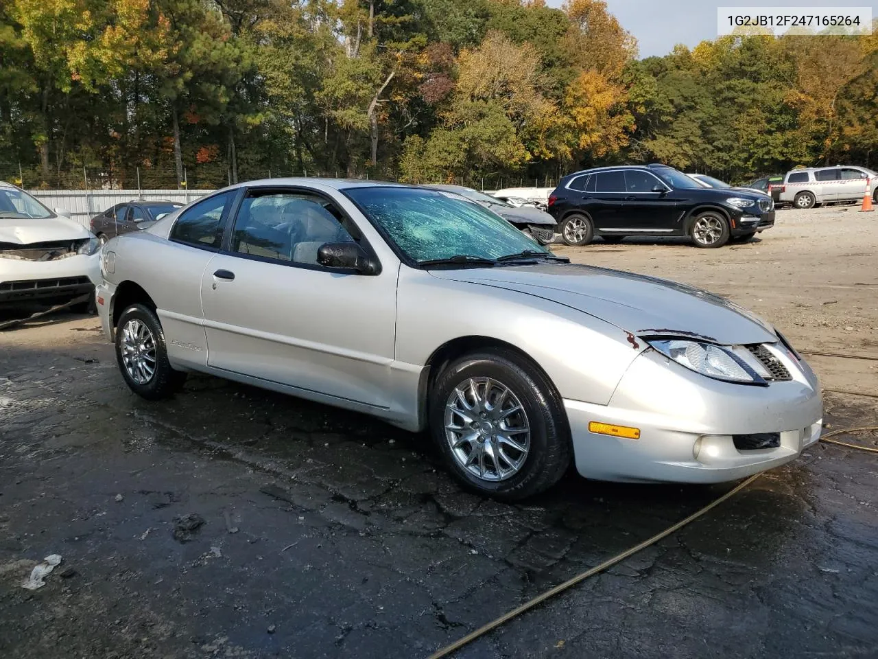 2004 Pontiac Sunfire VIN: 1G2JB12F247165264 Lot: 77872304