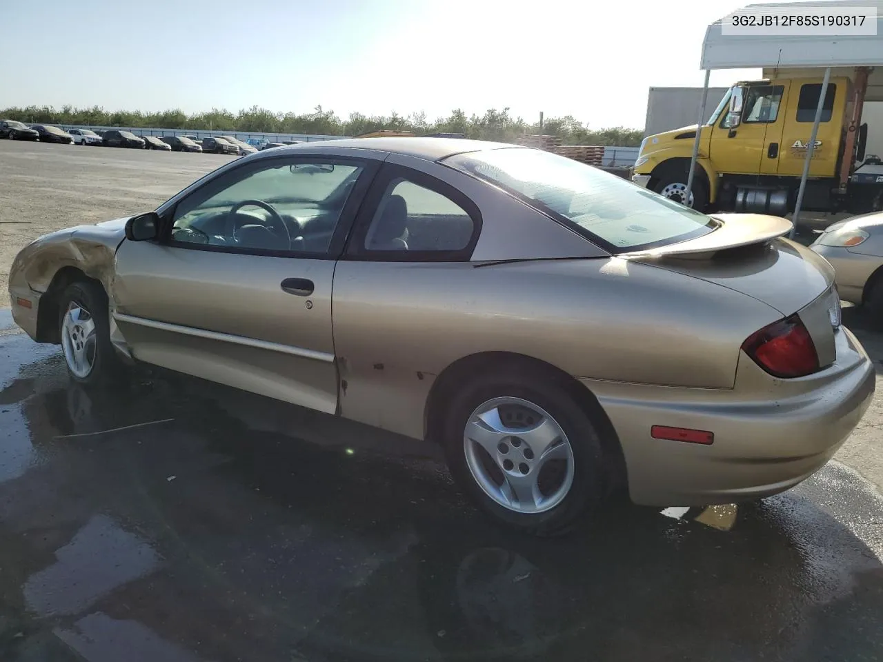 2005 Pontiac Sunfire VIN: 3G2JB12F85S190317 Lot: 71834034