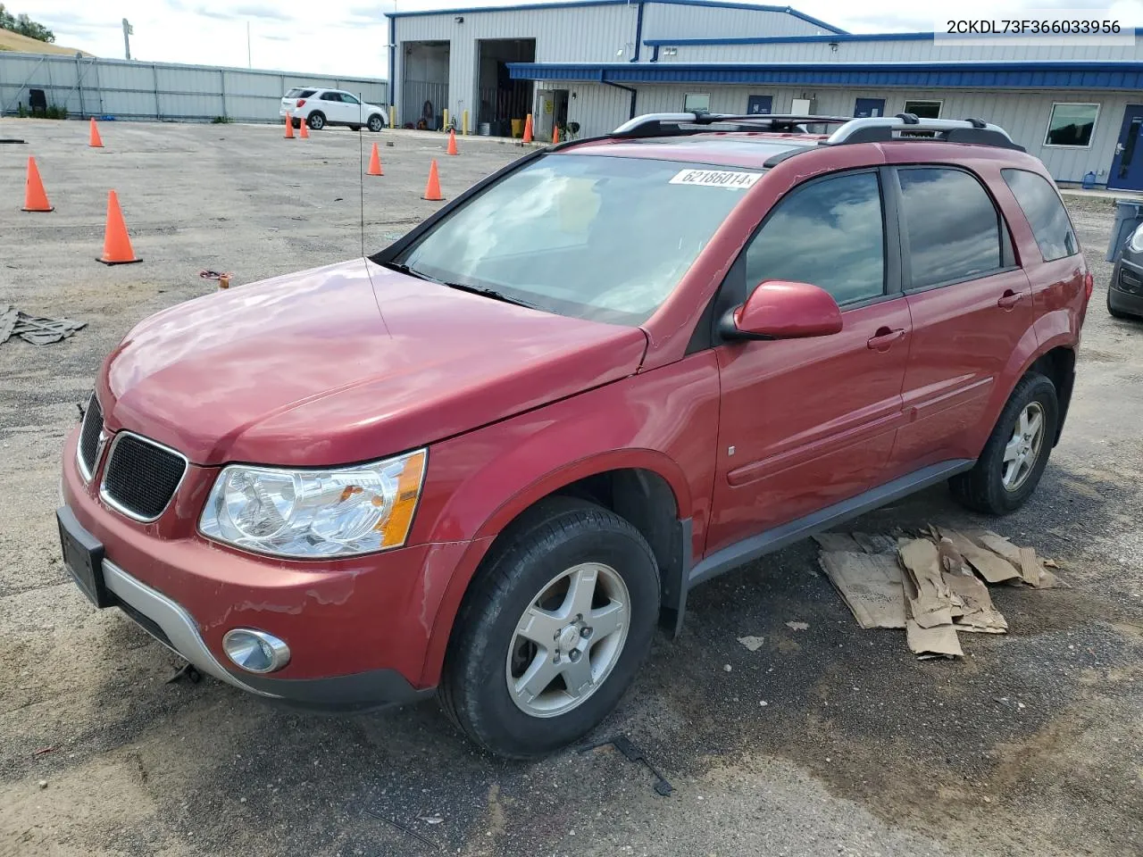 2006 Pontiac Torrent VIN: 2CKDL73F366033956 Lot: 62186014