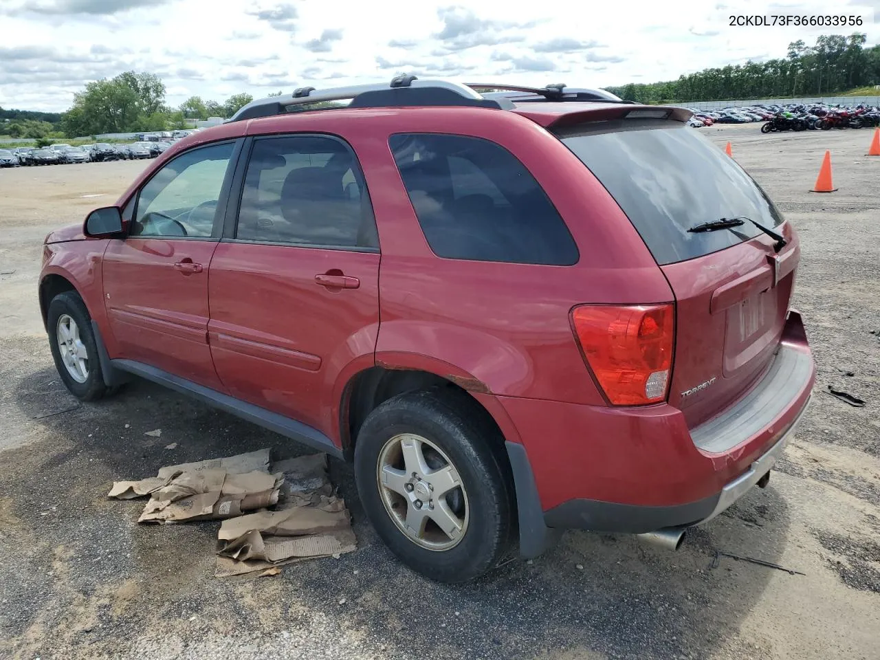 2006 Pontiac Torrent VIN: 2CKDL73F366033956 Lot: 62186014