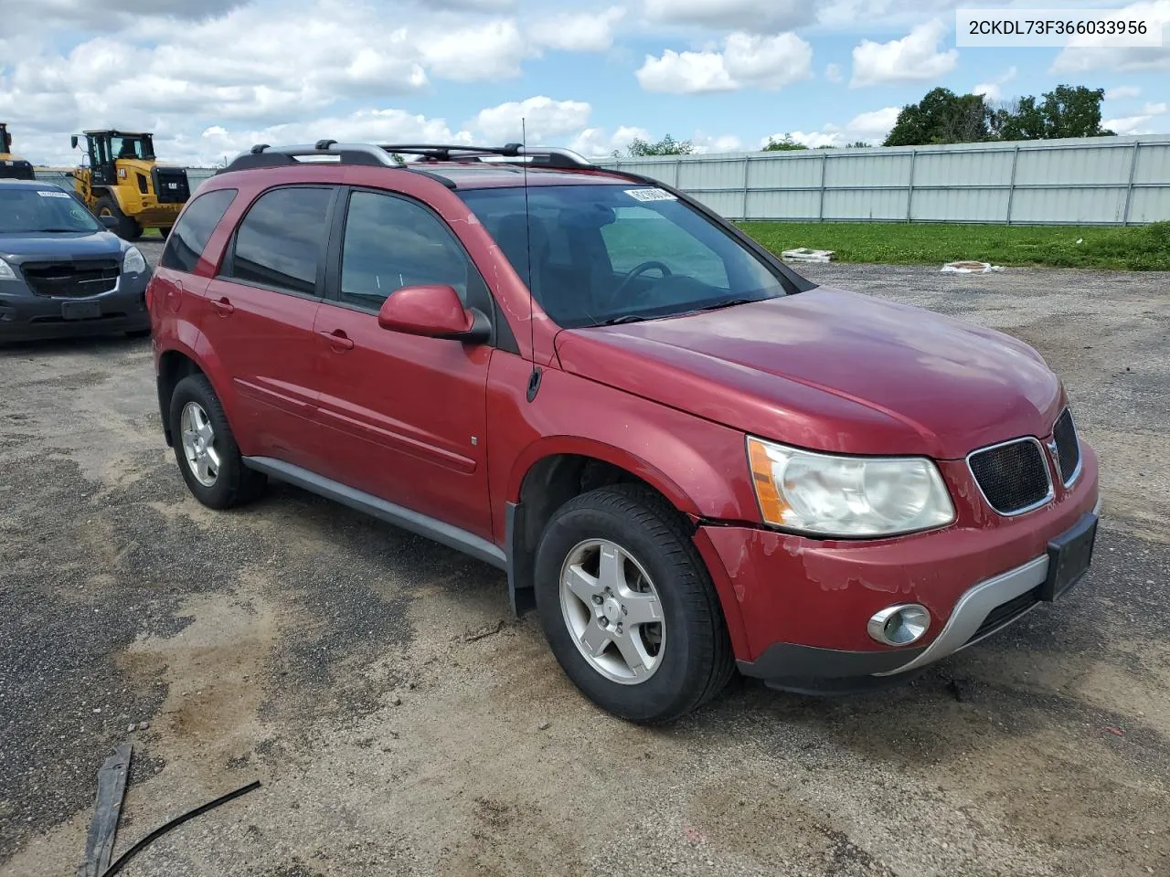 2006 Pontiac Torrent VIN: 2CKDL73F366033956 Lot: 62186014