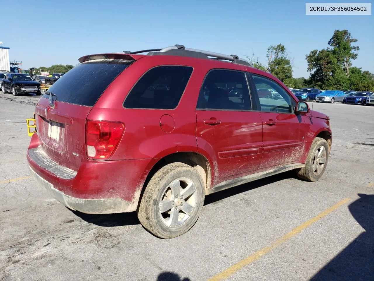 2006 Pontiac Torrent VIN: 2CKDL73F366054502 Lot: 68906054