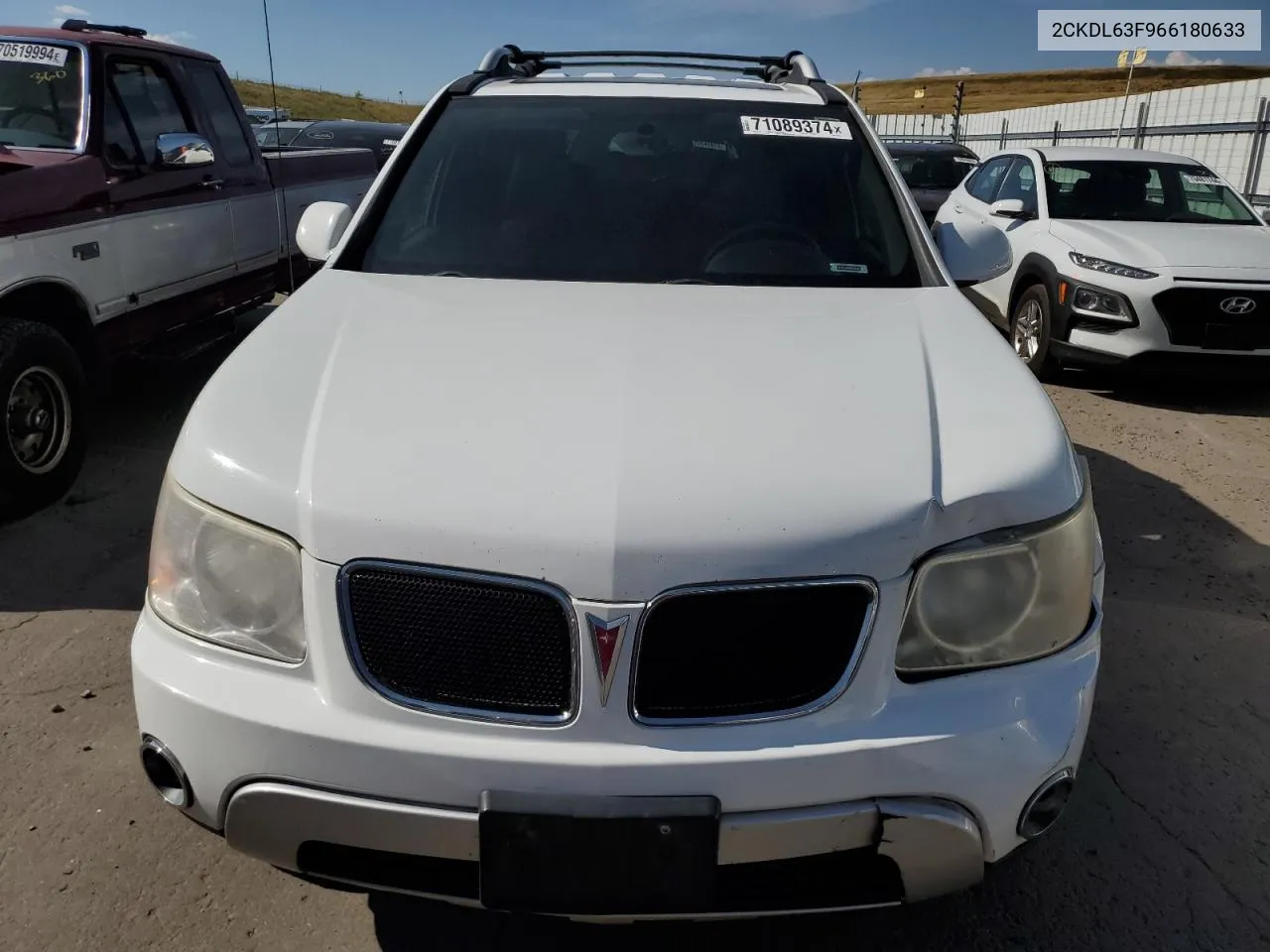 2006 Pontiac Torrent VIN: 2CKDL63F966180633 Lot: 71089374