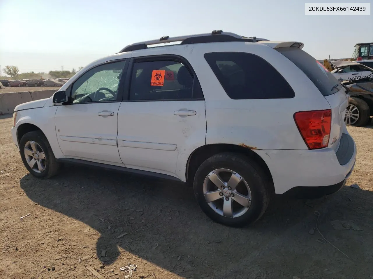 2006 Pontiac Torrent VIN: 2CKDL63FX66142439 Lot: 71648294