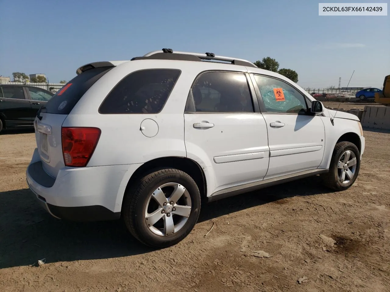 2006 Pontiac Torrent VIN: 2CKDL63FX66142439 Lot: 71648294