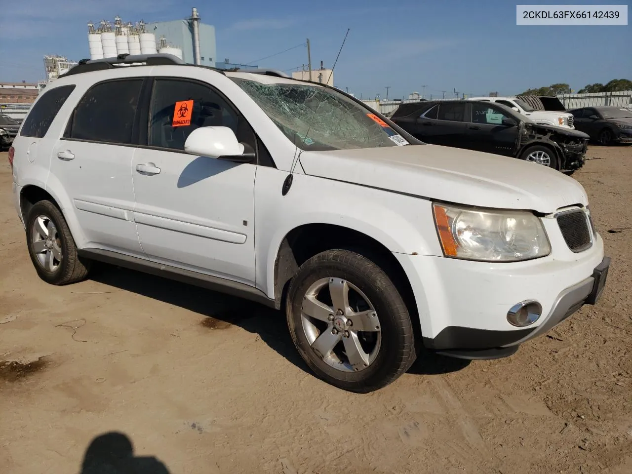 2006 Pontiac Torrent VIN: 2CKDL63FX66142439 Lot: 71648294