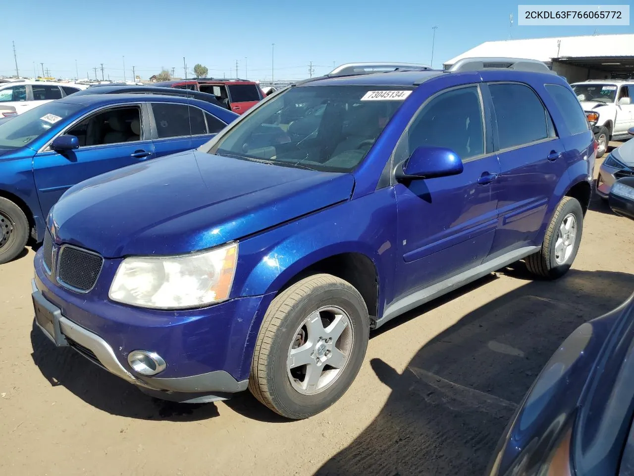 2CKDL63F766065772 2006 Pontiac Torrent